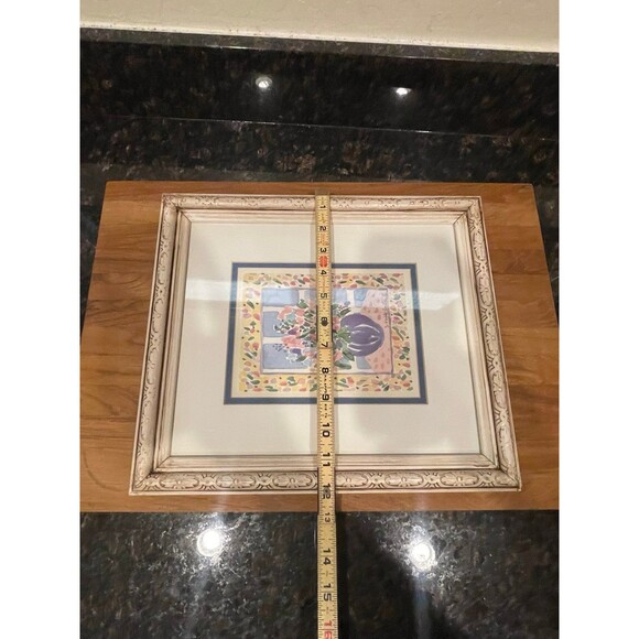 Vintage framed Susan Verble Gantner print - Picture 5 of 7